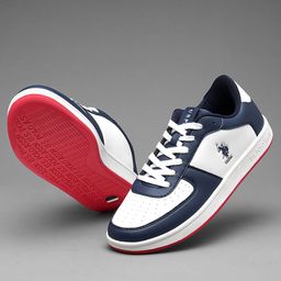 U.S. Polo Assn. Men Colourblocked Lace Up Sneakers-49