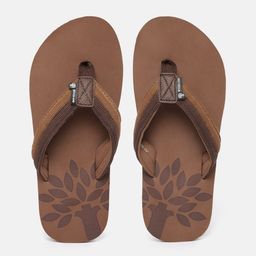 Woodland Men Brand Logo Printed Thong Flip-Flops-10