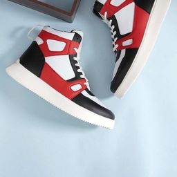 Eego Italy Men Colourblocked Round Toe Sneakers-picture-21