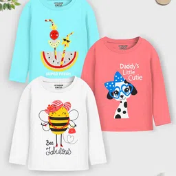 YK X Trampoline Girls 3 Printed Applique T-shirt-image-39