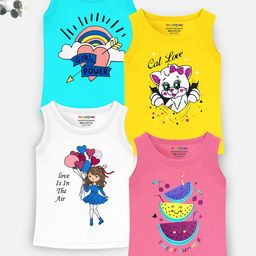 YK X Trampoline Girls 4 Printed Applique T-shirt-image-59