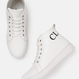 Carlton London Men Mid-Top Logo Printed Sneakers-image-88