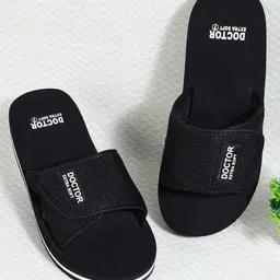 DOCTOR EXTRA SOFT Men Orthopedic Printed Sliders-12