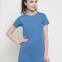 Kalt Women Blue Solid Tunic-picture-12
