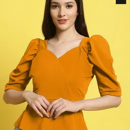 Metronaut Women Pack Of 2 Sweetheart Neck Crop Top-picture-55