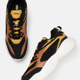 HRX by Hrithik Roshan Men Colourblocked Sneakers-image-12