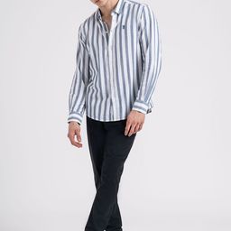 Red Tape Men Relaxed Opaque Striped Casual Shirt-image-51