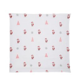 Moms Home Infant Kids White & Red Printed Organic Cotton Baby Muslin Swaddle-55
