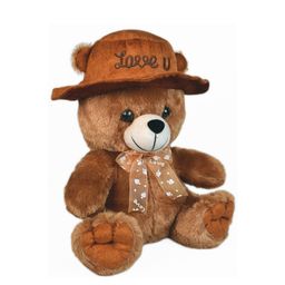 Ultra Kids Brown Cap Teddy Soft Toy-55