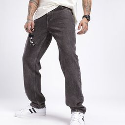 glitchez Men Timeless Classic Straight Fit Light Fade Jeans-image-82