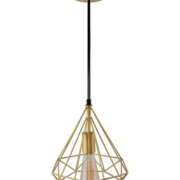 DENICRAAS Gold-Toned Frustum Iron Ceiling Lamp-picture-25