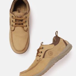 Woodland Men Leather Derbys-40