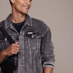 WROGN Pure Cotton Denim Jacket-21