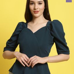 Metronaut Women Pack Of 2 Sweetheart Neck Crop Top-picture-58
