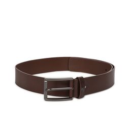 Van Heusen Men Brown Solid Belt-picture-4
