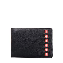 Leather Zentrum Men Black Solid Leather Two Fold Wallet-picture-56