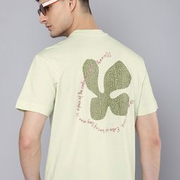 Flying Machine Printed Pure Cotton T-shirt-image-82