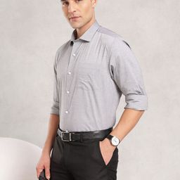 Nautica Men Premium Slim Fit Pure Cotton Formal Shirt-image-87
