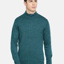 Wildcraft Men Teal Solid Sweater-image-39
