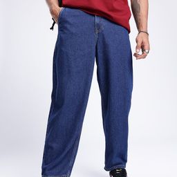 glitchez Men Free-Spirited Korean Baggy Jeans-image-2