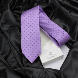 KOVOVE Men Purple & Burgundy Woven Design Broad Tie-image-18