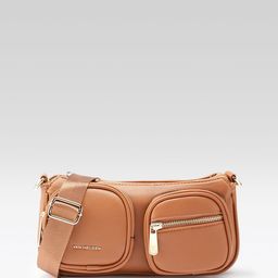 Van Heusen Solid Sling Bag with Front Pockets-26
