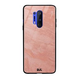 DailyObjects Pink Marble Sand OnePlus 8 Pro Glass Case-78