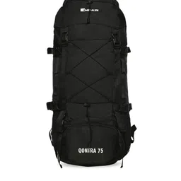 Impulse Unisex Black Solid Qontra 75 Litres Rucksack-picture-9