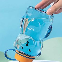 YK Blue Printed Sipper Water Bottle - 430 ml-20
