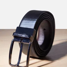 Peter England Men Leather Tang Formal Belt-picture-14