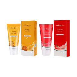 GEMBLUE BioCare Set Of 2 Honey & Strawberry Face Wash-4