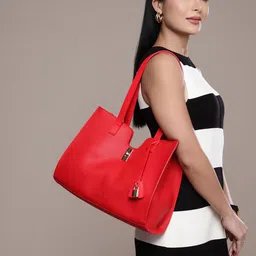 French Connection Structured Shoulder Bag image 4