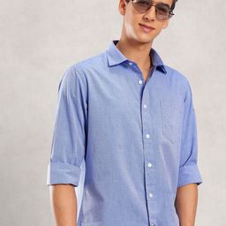 Nautica Men Premium Pure Cotton Casual Shirt-image-97