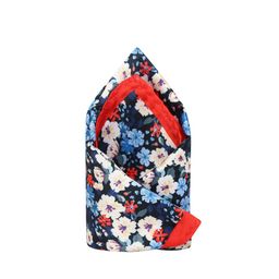 Tossido Men Multicoloured Floral Printed Pocket Square-image-87