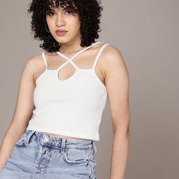 The Roadster Life Co. Ribbed Fitted Crop Top-picture-31