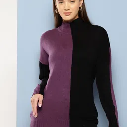Chemistry Colourblocked Longline Pullover-picture-17