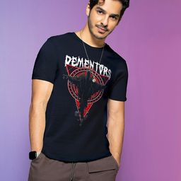 Bewakoof X Harry Potter Graphic Printed Pure Cotton T-shirt-image-18