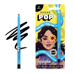 SUGAR POP 16 Hour Stay Waterproof Longwear Kajal 0.3 g - Black 01-18