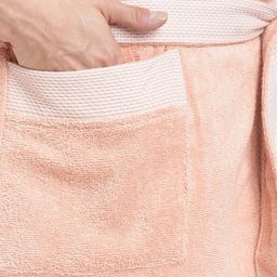 SPACES Unisex 400 GSM Pure Cotton Quick Dry Bath Robe with Fabric Belt image 2