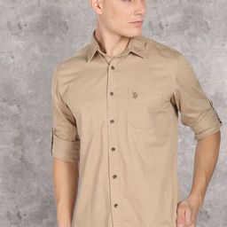 U.S. Polo Assn. Denim Co. Men Cotton Roll-Up Sleeves Casual Shirt-image-59