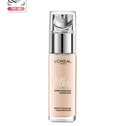 LOreal Paris True Match Super-Blendable SPF17 Liquid Foundation 30ml - Ivory N1-51