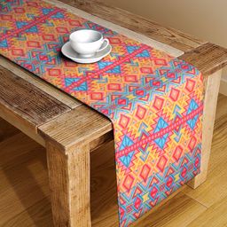 Alina decor Multicoloured Digital Printed Table Runner-40