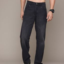 Roadster The Life Co. Men Straight Fit Non-Stretchable Pure Cotton Jeans-picture-17