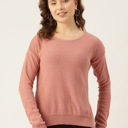American Eye Women Solid Pullover-image-7
