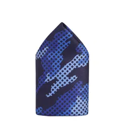 Tossido Men Black & Blue Printed Pocket Square-picture-8