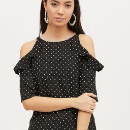 Harpa Women Black Printed Top-image-97