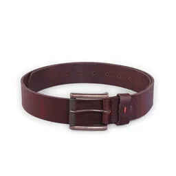 SPYKAR Men Brown Solid Leather Belt-image-20