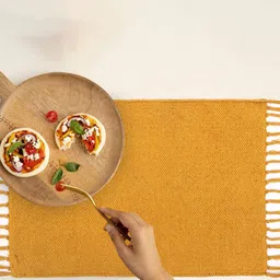 THE HOME TALK Set of 4 Mustard Table Placement-9