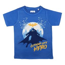 Batman Boys Blue Printed Round Neck T-shirt-image-58