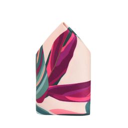 Tossido Men Pink & Green Printed Pocket Square-image-77